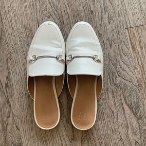 A New Day White mules